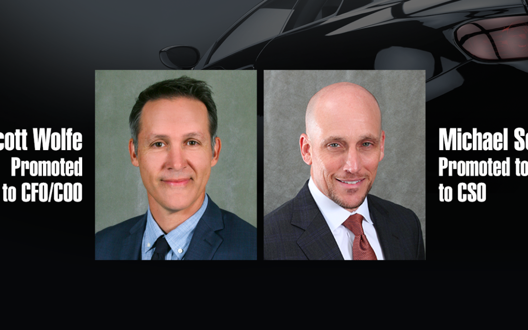 RoadVantage Promotes Scott Wolfe to CFO/COO and Michael Scotty to CSO as we continue to Deliver an Exceptional Customer Experience to Agents, Dealers and Consumers